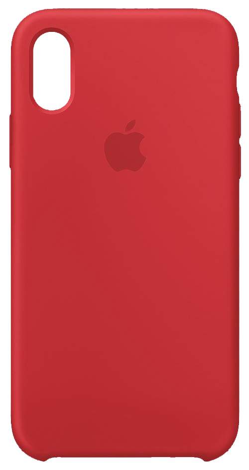 

Кейс для iPhone Apple XS красный MRWC2ZM/A, iPhone XS Silicone Case