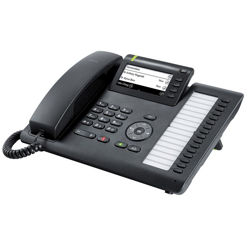 

IP-телефония Unify Трубка SIP OpenScape CP400 черный [L30250-F600-C427], Трубка SIP OpenScape CP400