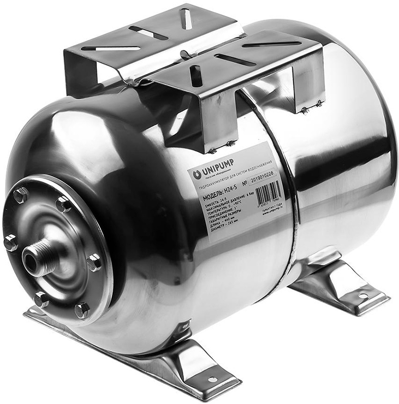 

Unipump H24 (нерж. сталь) [85109], Расширительный бак Unipump H24 85109 нерж. сталь