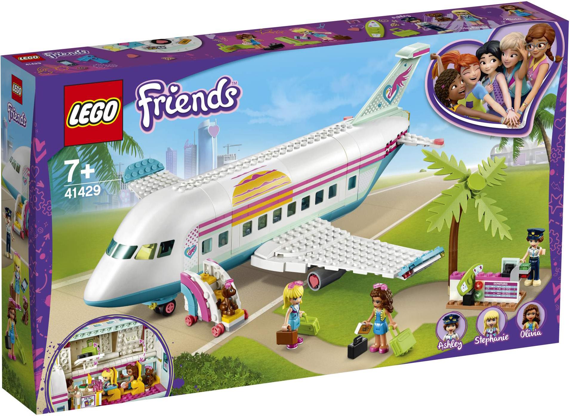 

Конструктор LEGO FRIENDS Самолёт в Хартлейк Сити [41429], FRIENDS Самолёт в Хартлейк Сити