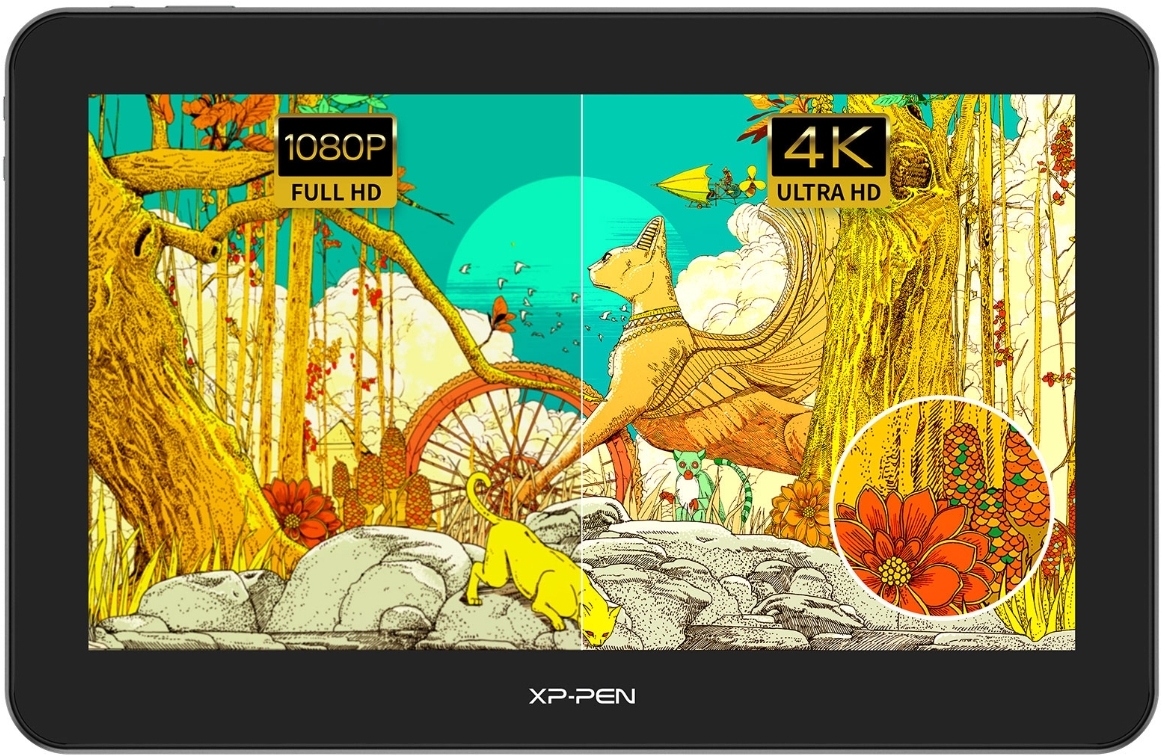 

Графический планшет Xp-Pen Artist Pro 16TP_JP LED USB Type-C черный/серебристый (ARTISTPRO16TP_JP)