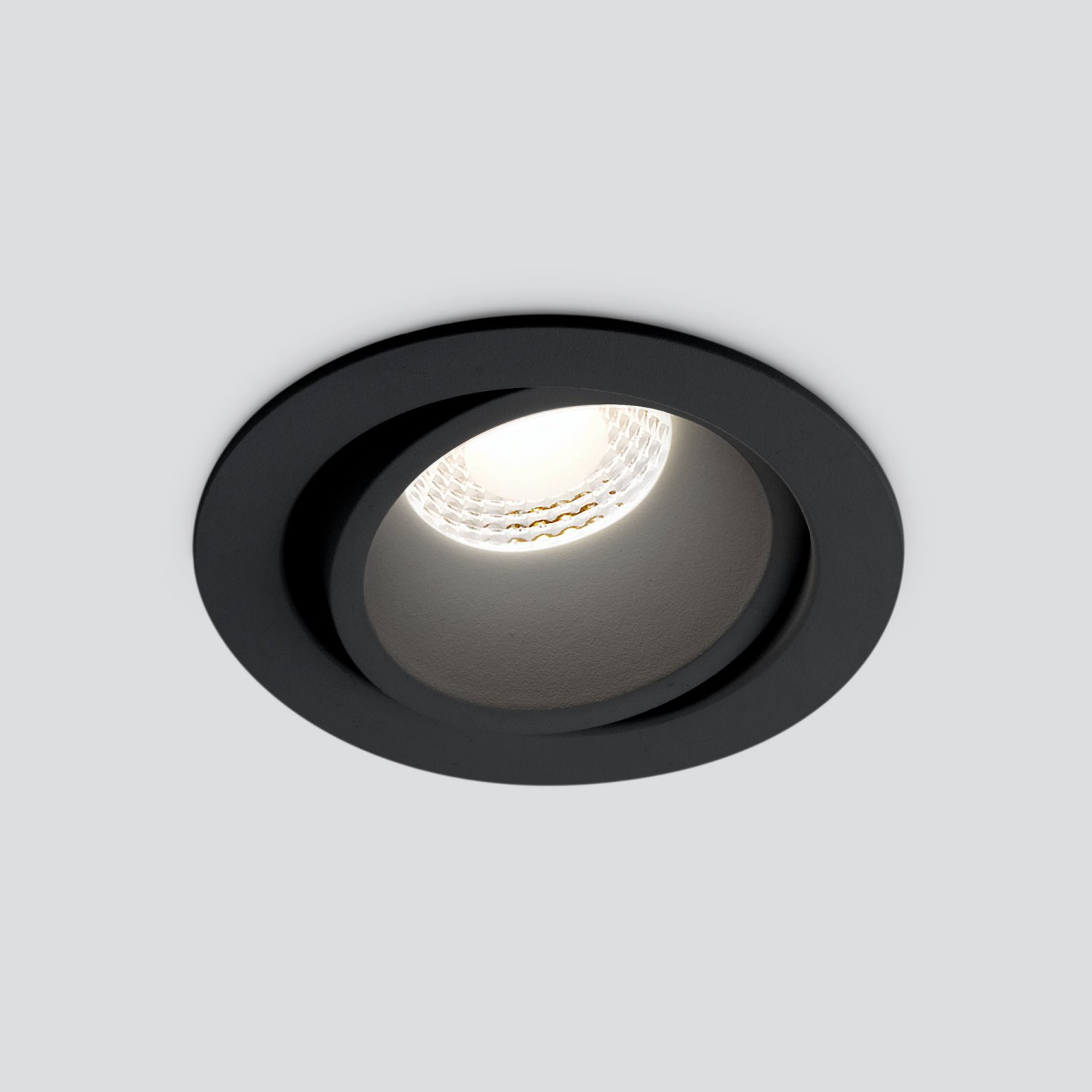 

Встраиваемый точечный светильник Elektrostandard 15267/LED 7W 4200K BK/BK черный/черный