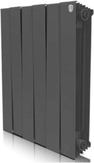 

Радиатор отопления Royal Thermo биметаллический Piano Forte 500 Noir Sable 5 секций