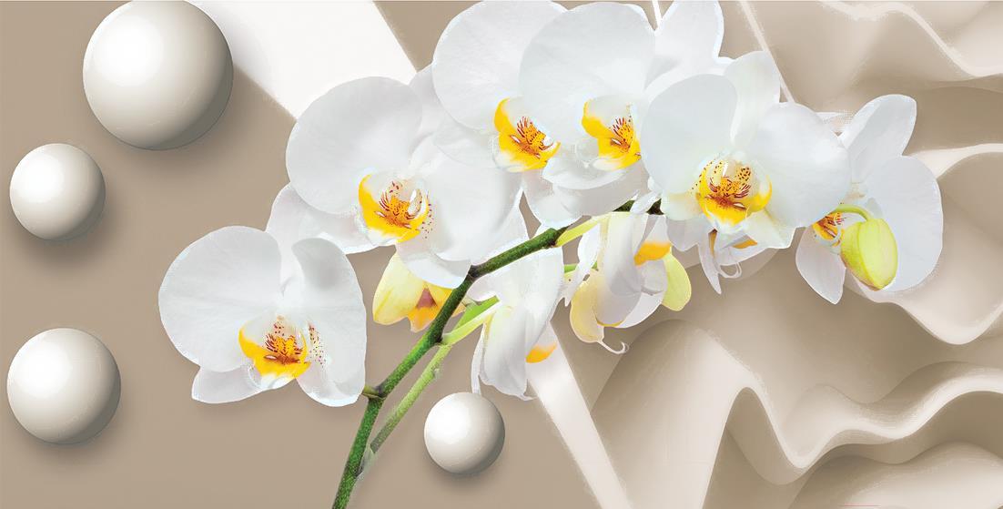 

Фотообои Citydecor Цветочный декор 6 3D 500x254