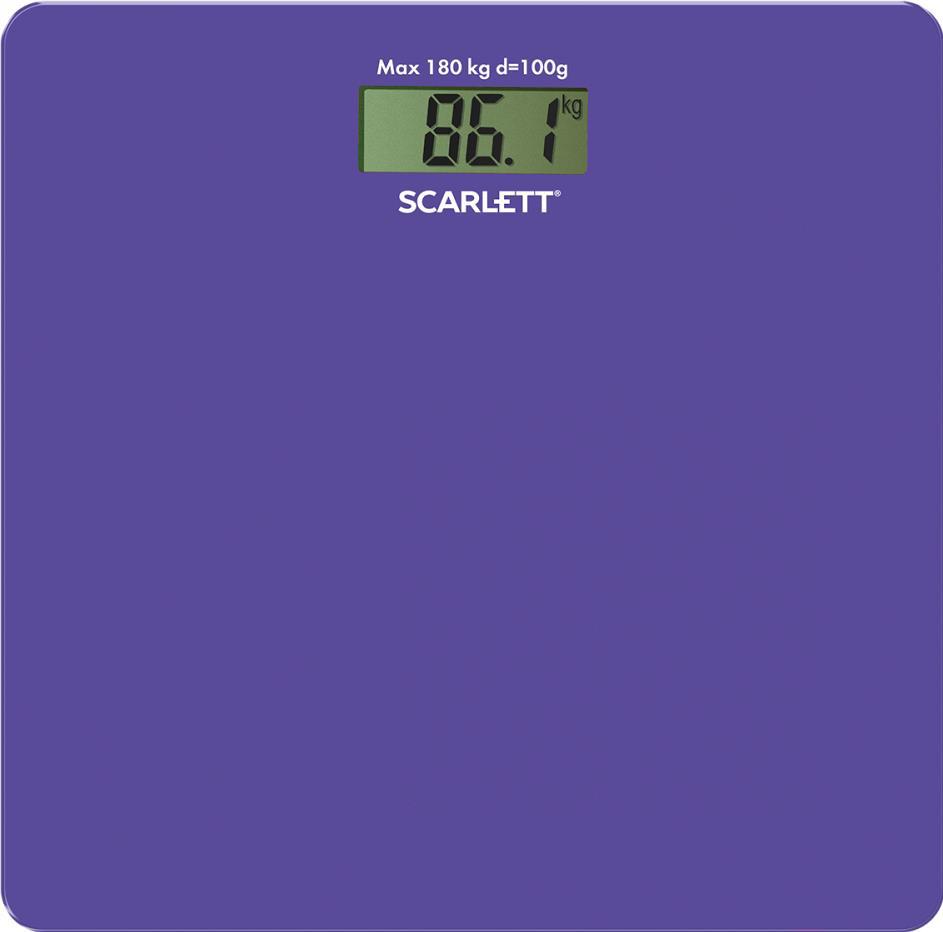 

Напольные весы Scarlett SC-BS33E042 сиреневый, SC-BS33E042