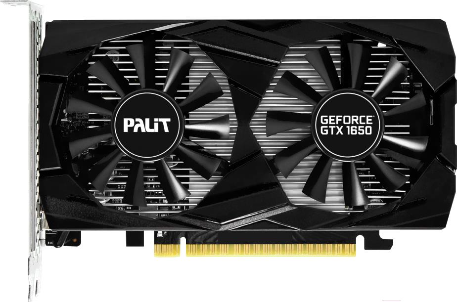 

Видеокарта Palit GeForce GTX 1650 Dual 4GB GDDR5 128bit [NE5165001BG1-1171D], GeForce GTX 1650 Dual 4GB GDDR5 128bit