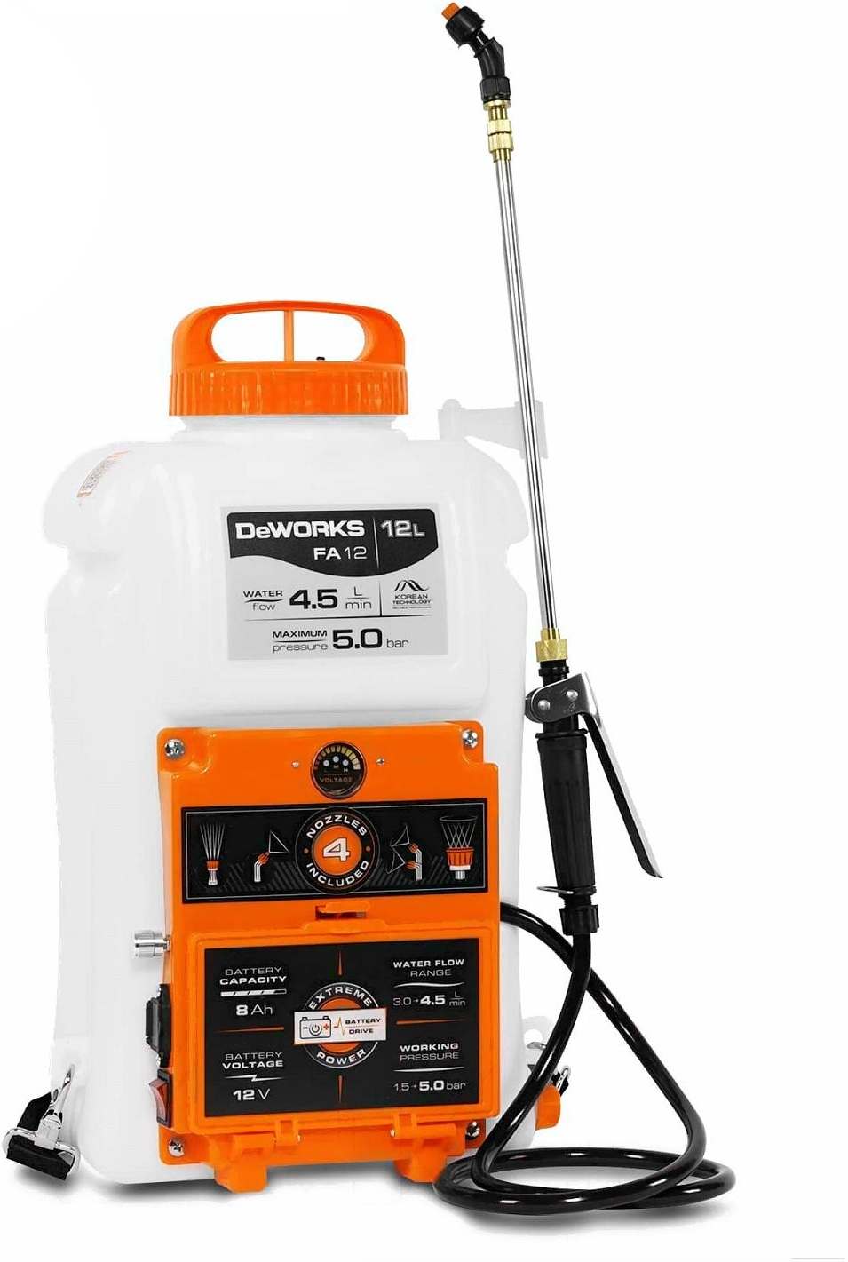 

Опрыскиватель DeWorks FA 12