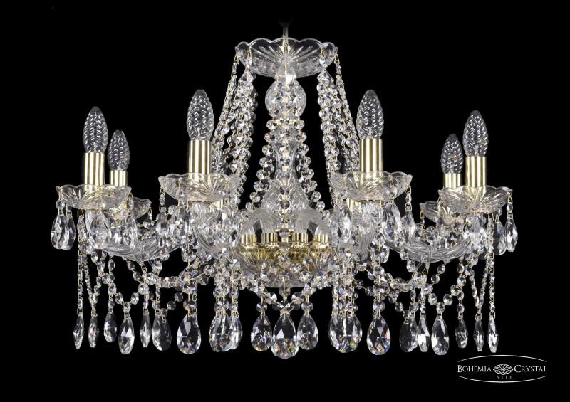

Подвесная люстра Bohemia Ivele Crystal 1413/8/220/G