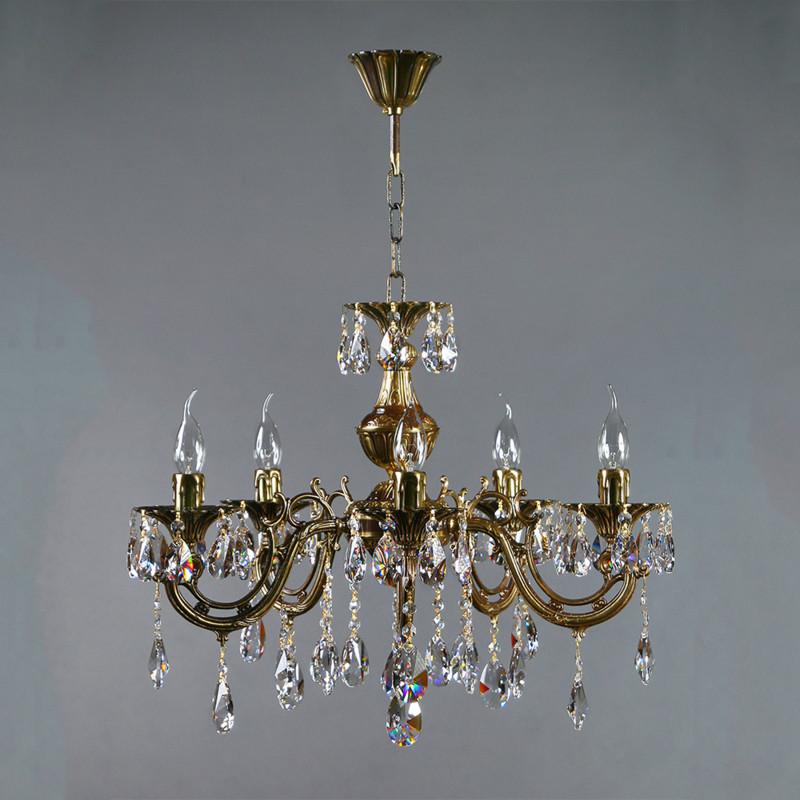 

AMBIENTE by BRIZZI 8818/5 PB Tear drop [8818/5 PB Tear Drop], Подвесная люстра AMBIENTE by BRIZZI 8818/5 PB Tear drop