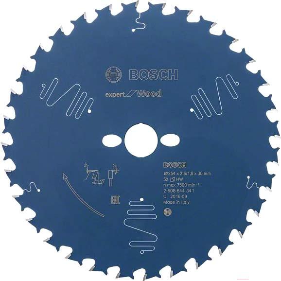 

Диск пильный Bosch Expert for Wood 254x30x2.6/1.8x32 T [2.608.644.341], Диск пильный Bosch Expert for Wood 254x30x2.6/1.8x32 T 2.608.644.341