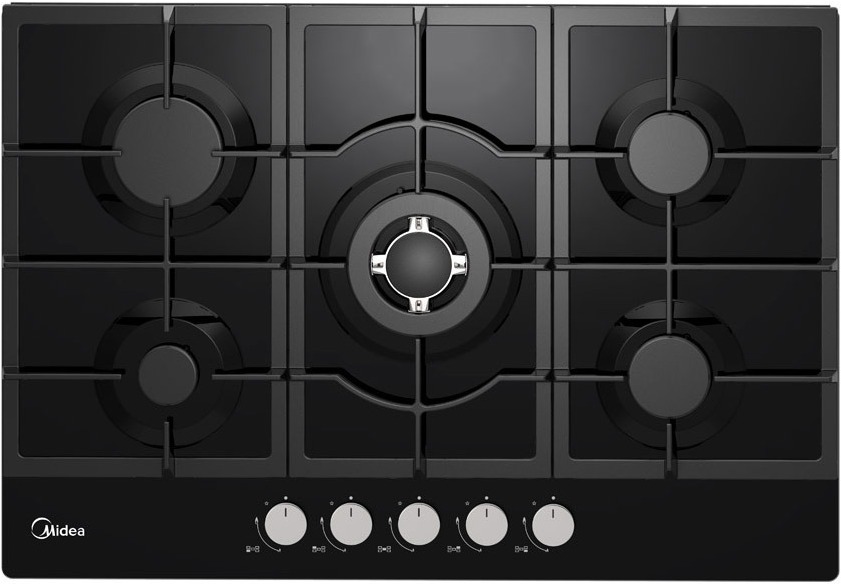 

Варочная панель Midea Газовая варочная панель Midea MG7560TGB [MG7560TGB], Газовая варочная панель Midea MG7560TGB