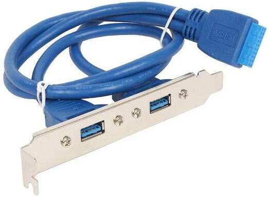 

Планка Gembird CC-USB3-RECEPTACLE, Планка в сист блок Gembird 2xUSB 3.0/20pin мат.платы CC-USB3-RECEPTACLE