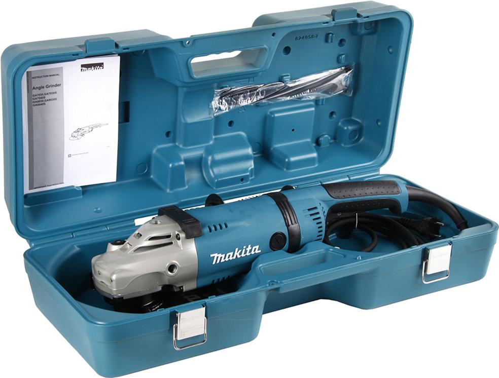 

Профессиональная угловая шлифмашина Makita GA9040SFK, GA9040SFK