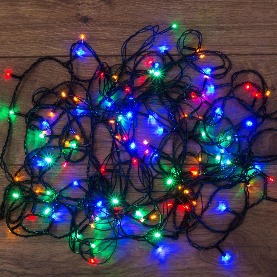 

Новогодняя гирлянда Neon-night 300 LED 15 м мультиколор [303-109], Новогодняя гирлянда Neon-night 300 LED 15 м 303-109 мультиколор