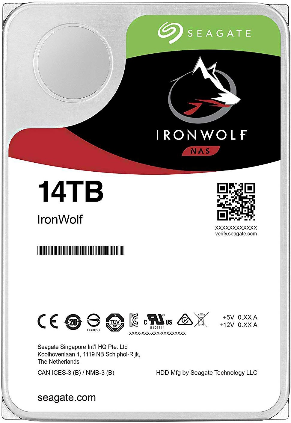 

Жесткий диск Seagate IronWolf 14TB ST14000VN0008, Жесткий диск Seagate HDD 14Tb IronWolf ST14000VN0008