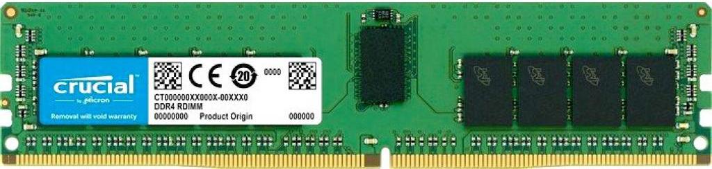 

Оперативная память Micron 16GB PC25600 [MTA18ASF2G72PZ-3G2J3], Оперативная память 16GB DDR4-3200 Micron MTA18ASF2G72PZ-3G2J3 ECC REG
