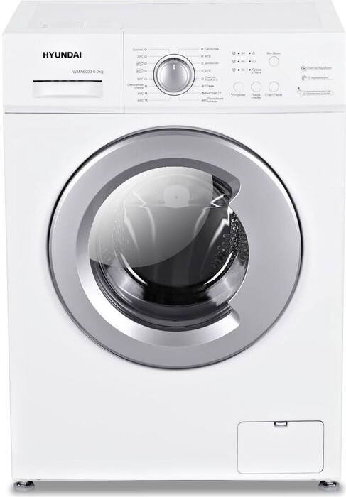

Стиральная машина Hyundai WMA6004 класс: A++ загр. фронтальная макс.:6кг серебристый