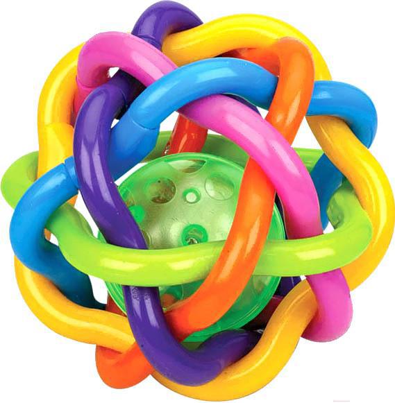

Игрушка Playgro Погремушка Мячик Бенди-балл, Погремушка Мячик Бенди-балл