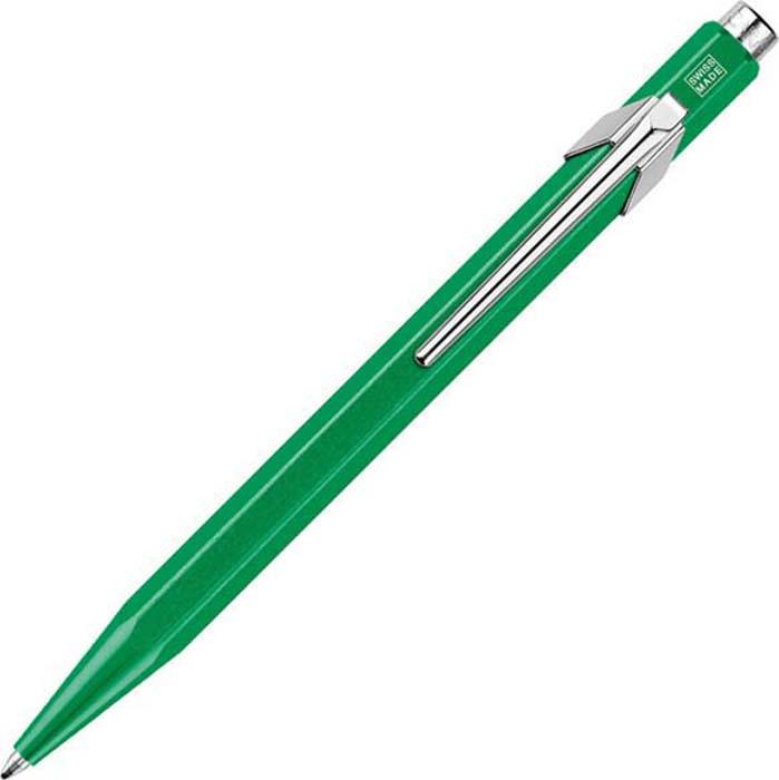 

Ручка шариковая Carandache Office Popline M синие чернила коробка Green Metallic [849.712], Office Popline M синие чернила коробка