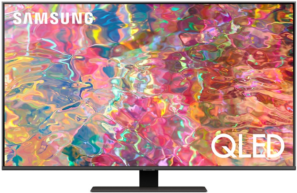 

Телевизор Samsung QE75Q80BAUXCE серебристый