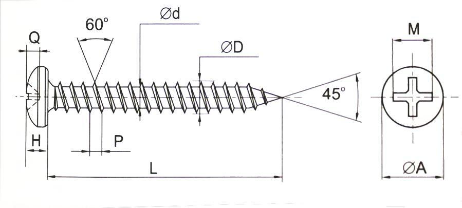

Шуруп ЕКТ CV010242M 1000шт
