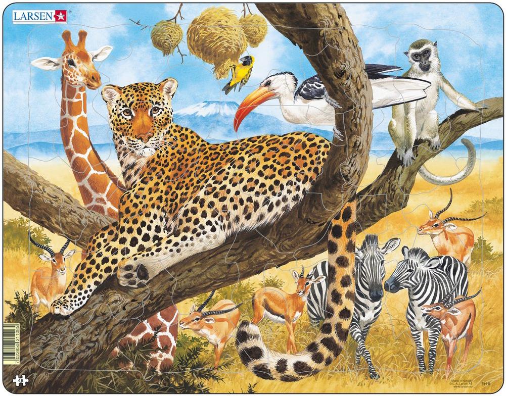 

Пазл Larsen Леопард [FH8], Леопард
