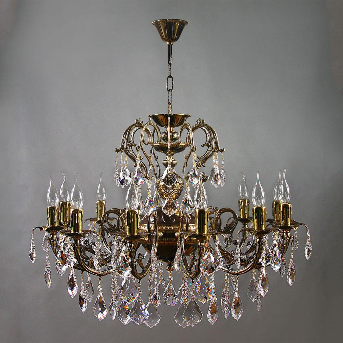 

AMBIENTE by BRIZZI 8888/12 PB New Leaf, Подвесная люстра AMBIENTE by BRIZZI 8888/12 PB New Leaf