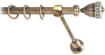 

Карниз Lm Decor Кубок 110 1р гладкий 2.8м антик, Кубок 110 1р гладкий 16мм 2.8м