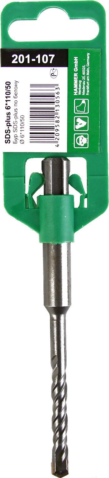 

Бур SDS+ для перфоратора Hammer Flex 201-107 [30744], Flex 201-107