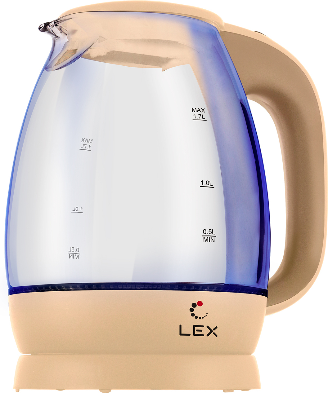 

Электрочайник LEX LX3002-2 бежевый