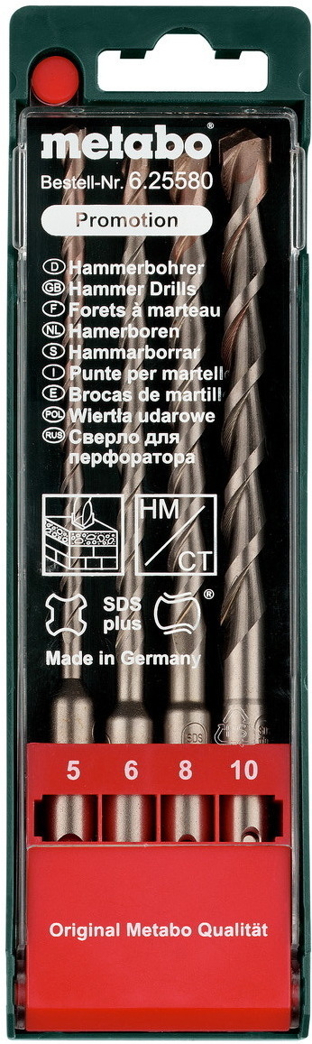 

Набор буров и зубил Metabo 625580000
