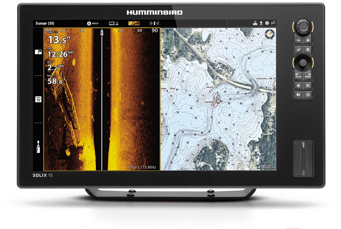 

Эхолот Humminbird Solix 15 Chirp MSI + GPS G2 [411050-1], Solix 15 Chirp MSI + GPS G2