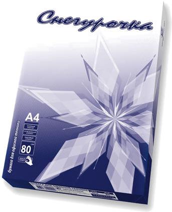 

Офисная бумага Снегурочка A4 (80 г/м2), A3 (80 г/м2)