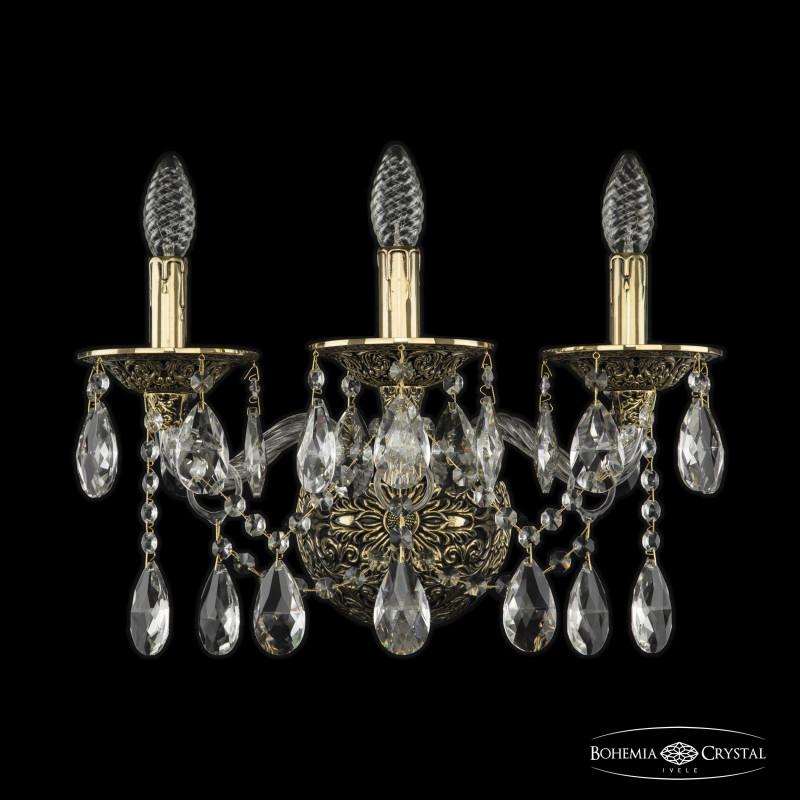 

Бра Bohemia Ivele Crystal хрустальная [16113B/3/165/XL GB], хрустальная