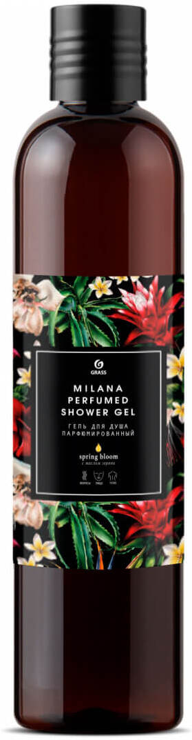 

Гель для душа парфюмированный Grass Milana Spring Bloom 350мл (125660)