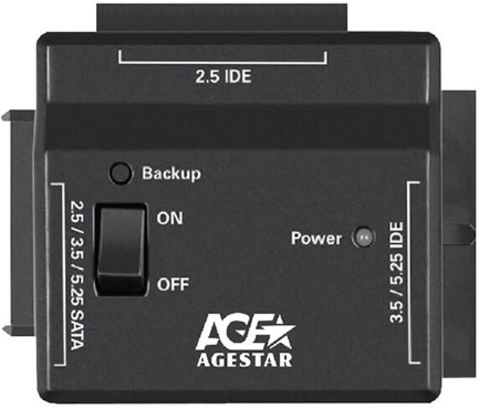 

Адаптер AgeStar FUBCP2, Универсальный переходник AgeStar для HDD 2.5/3.5 FUBCP2 черный (AgeStar для HDD 2.5/3.5 (FUBCP2))