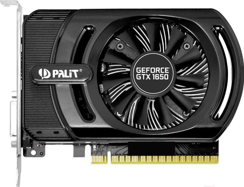 

Видеокарта Palit GeForce GTX 1650 StormX 4Gb [NE51650S06G1-1170F], GeForce GTX 1650 StormX 4Gb