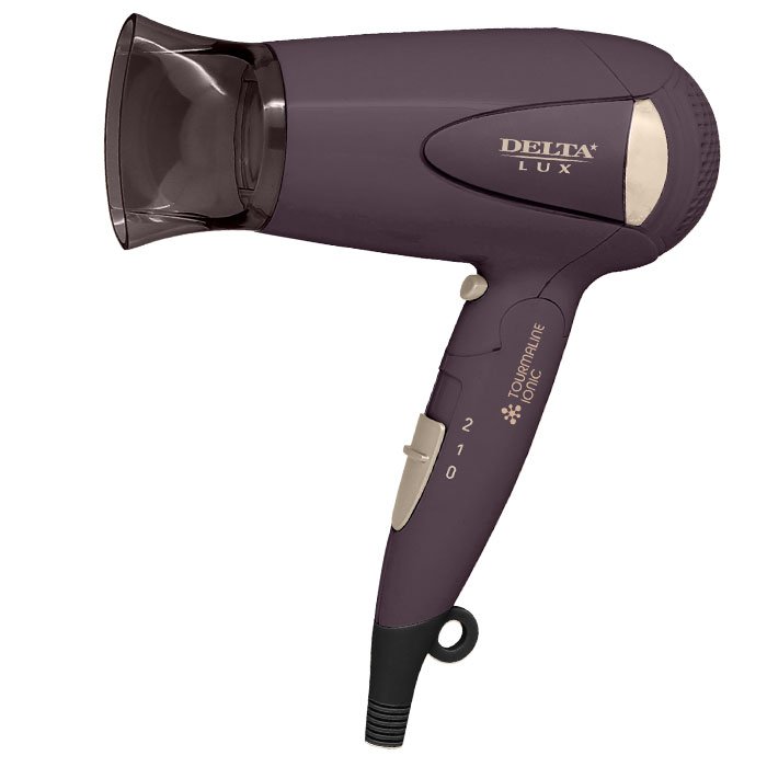 

Фен Delta Lux DL-0936 коричневый/золотой, Lux DL-0936