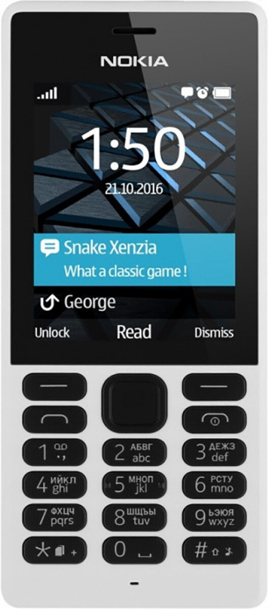 

Мобильный телефон Nokia 150 DS Cyan [16GMNE01A04], Мобильный телефон Nokia 150 DS 16GMNE01A04 Cyan