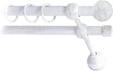 

Карниз Lm Decor Шар малый 124 2р гладкий 2.4м белое золото, Шар малый 124 2р гладкий 16мм 2.4м