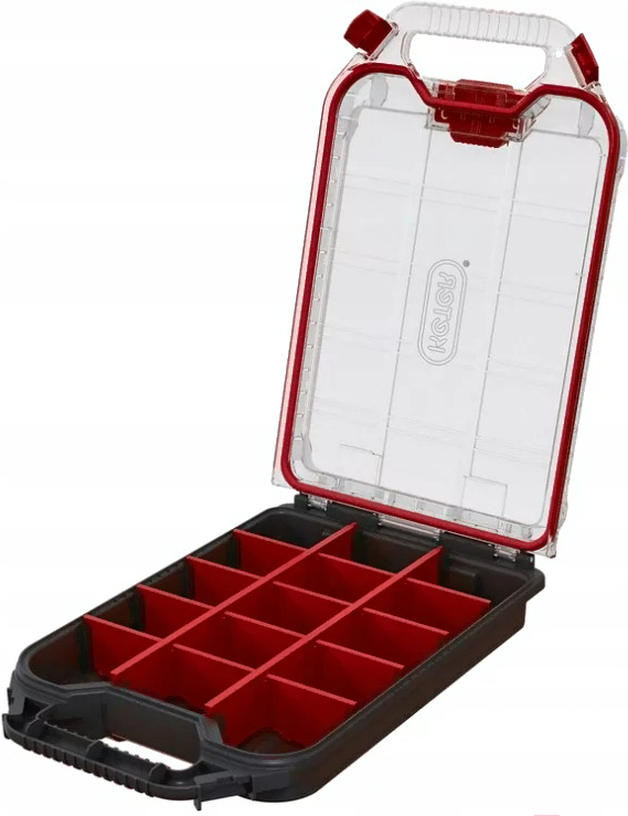 

Органайзер Keter Stack'N'Roll Half Organizer чёрный/красный (253381)