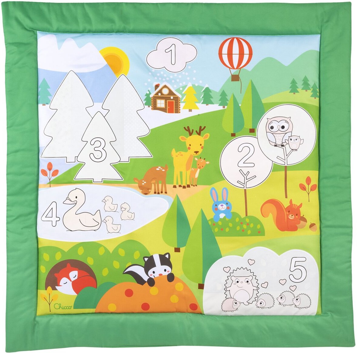 

Развивающий коврик Chicco Colour Mat (00010632000000)