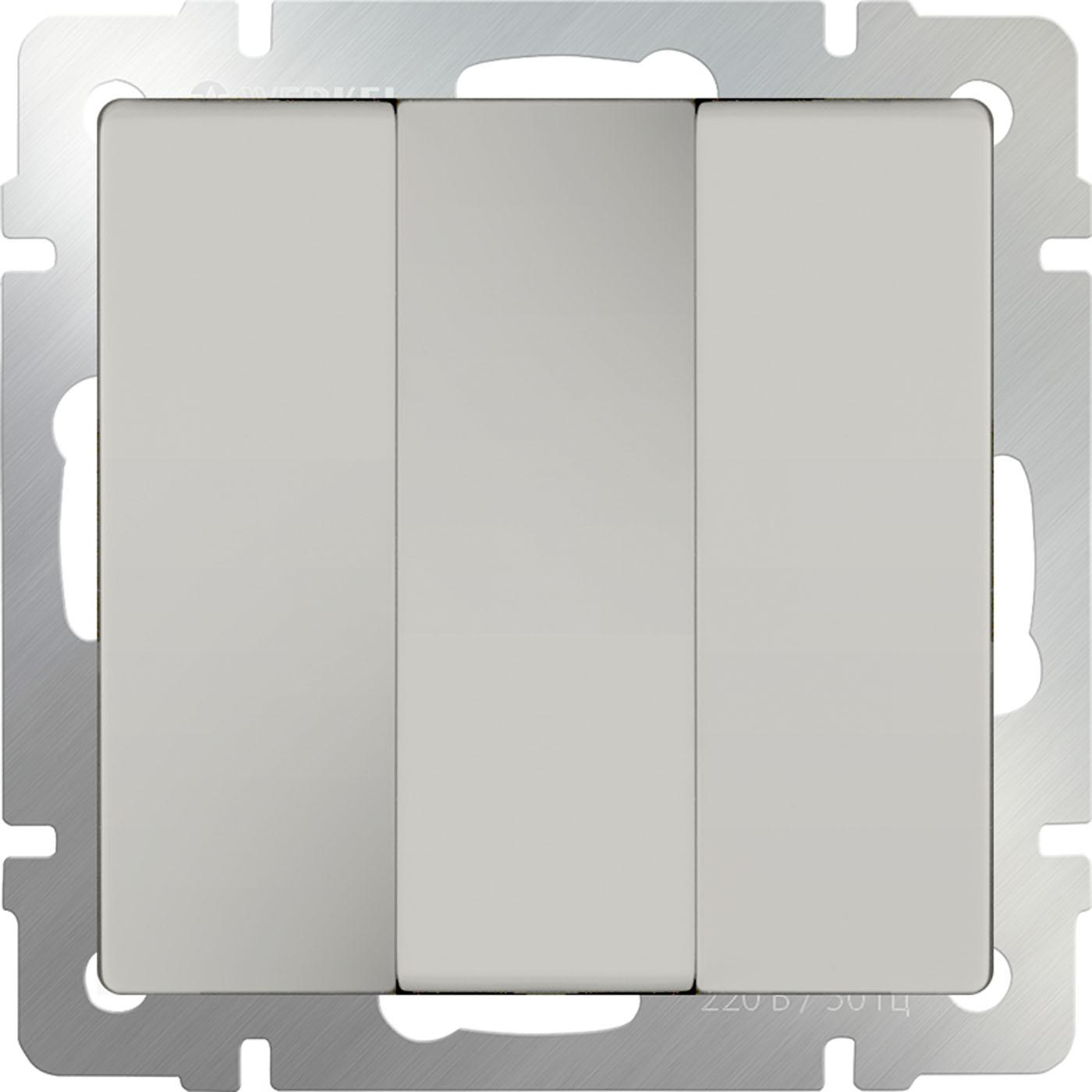 

Выключатель Werkel WL03-SW-3G-ivory слоновая кость [a033750], WL03-SW-3G-ivory
