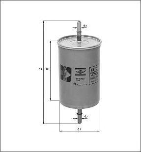 

Фильтр топливный Knecht/Mahle KL573, KL573