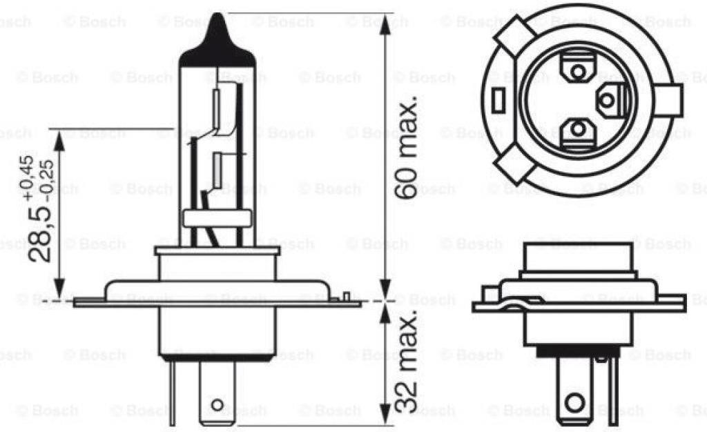 

Автомобильная лампа Bosch 1987302049, 1987302049