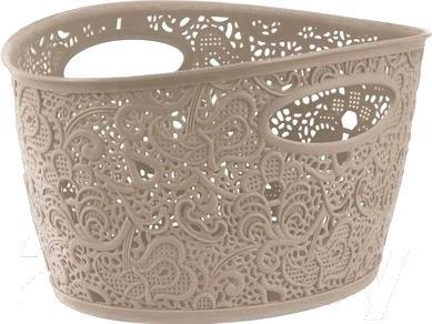 

Корзина для хранения Curver Victoria 02205-382-00 / 219669 () бежевый, Корзина Curver Victoria 4.3L 219669 (бежевый)