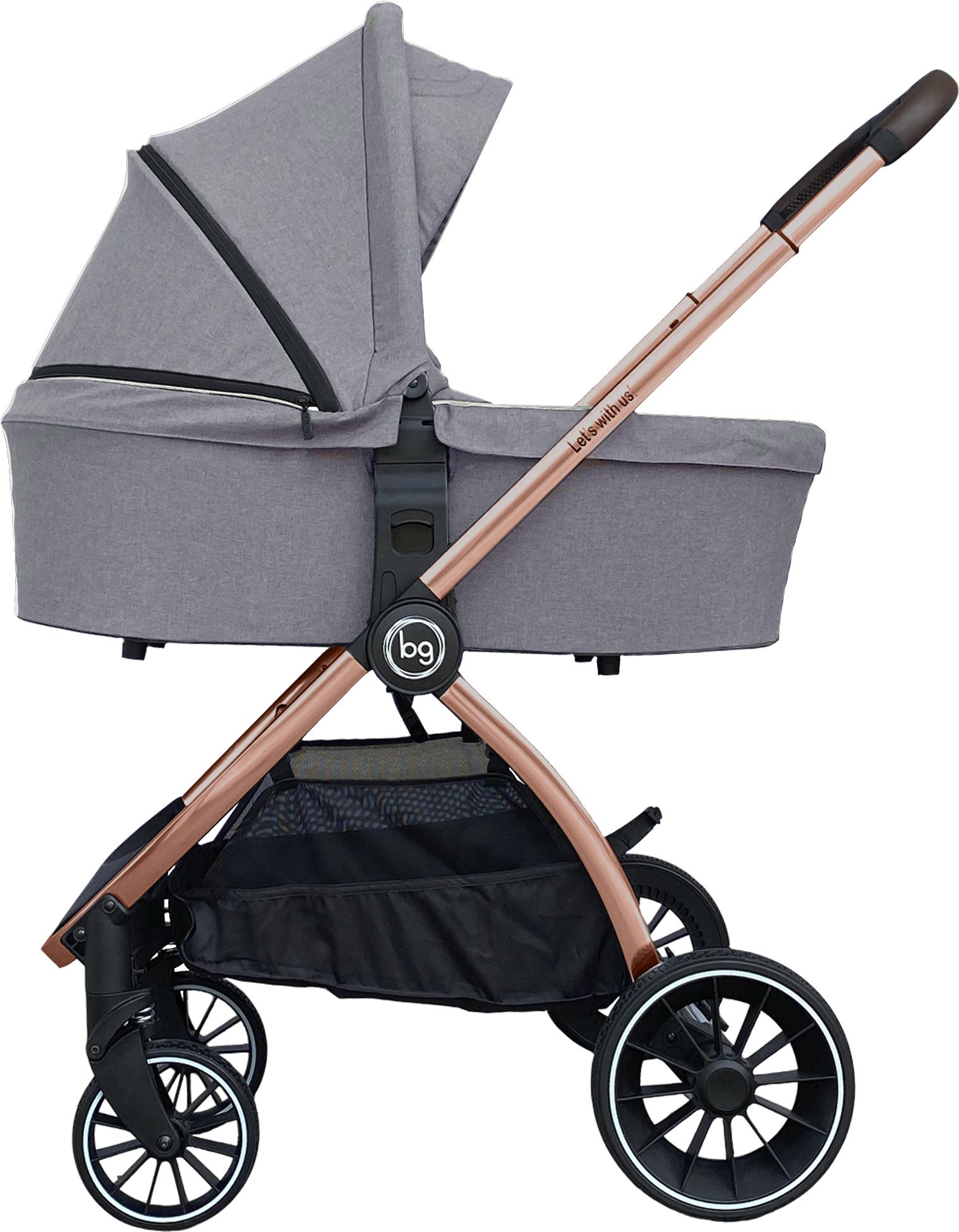 

Детская коляска Bubago Lacio Light Grey 3 в 1 BG 200 бронза, Lacio Light Grey 3 в 1 BG 200