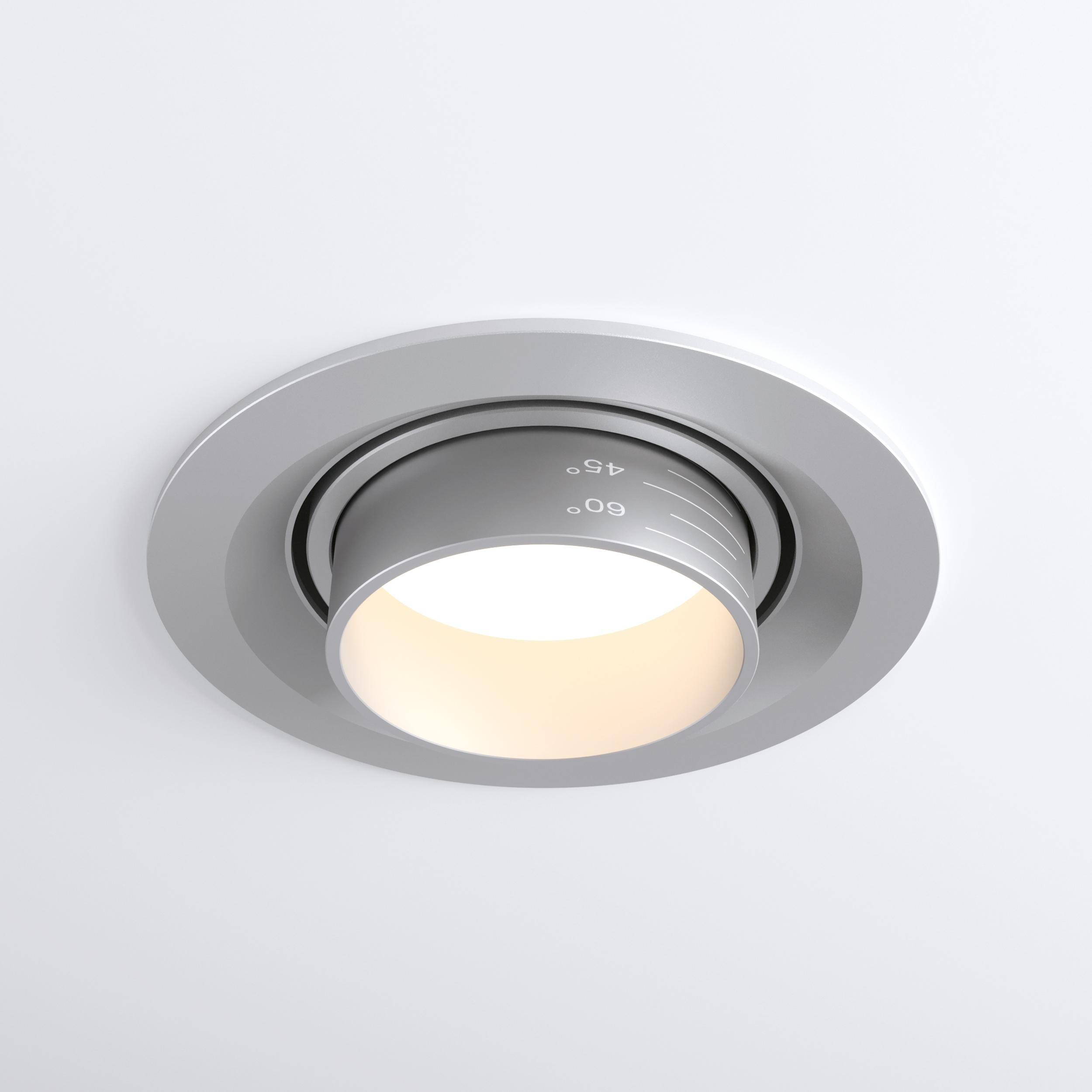 

Встраиваемый точечный светильник Elektrostandard 9919 LED 10W 4200K серебро