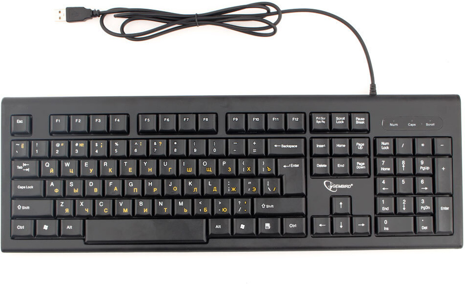 

Клавиатура Gembird Gaming KB-8354U-BL