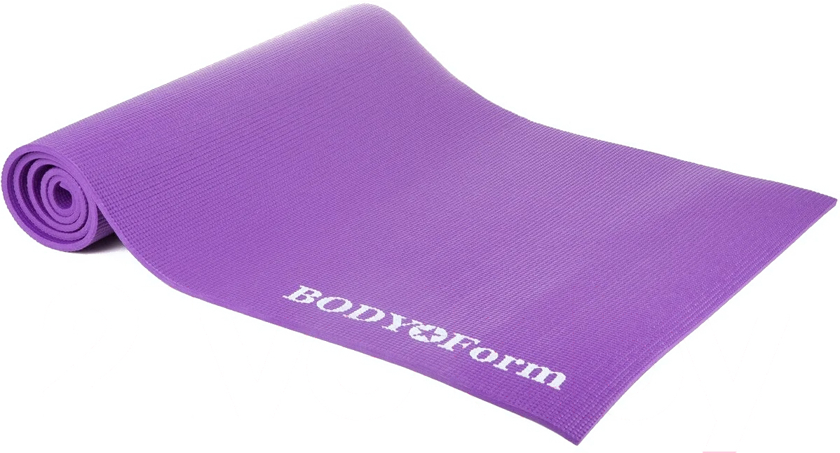 

Коврик для йоги и фитнеса Body Form BF-YM01 173x61x0,8 см Purple